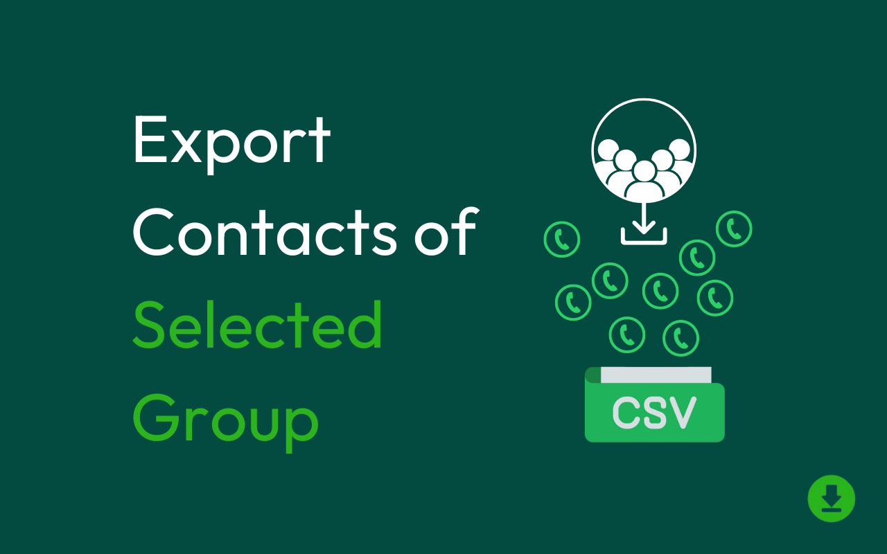WAexport: Export WhatsApp Chats and Contacts chrome谷歌浏览器插件_扩展第3张截图