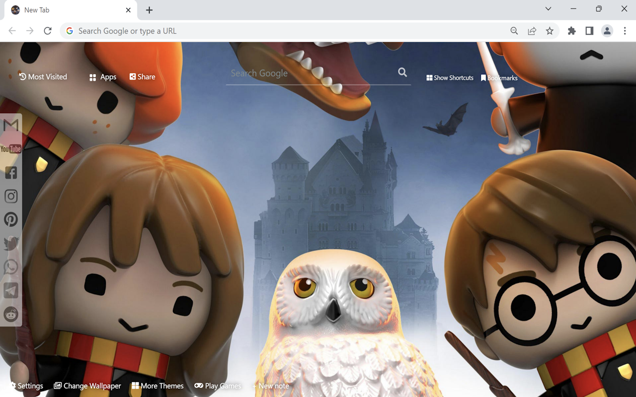 Harry Potter Chibi Wallpaper chrome谷歌浏览器插件_扩展第1张截图