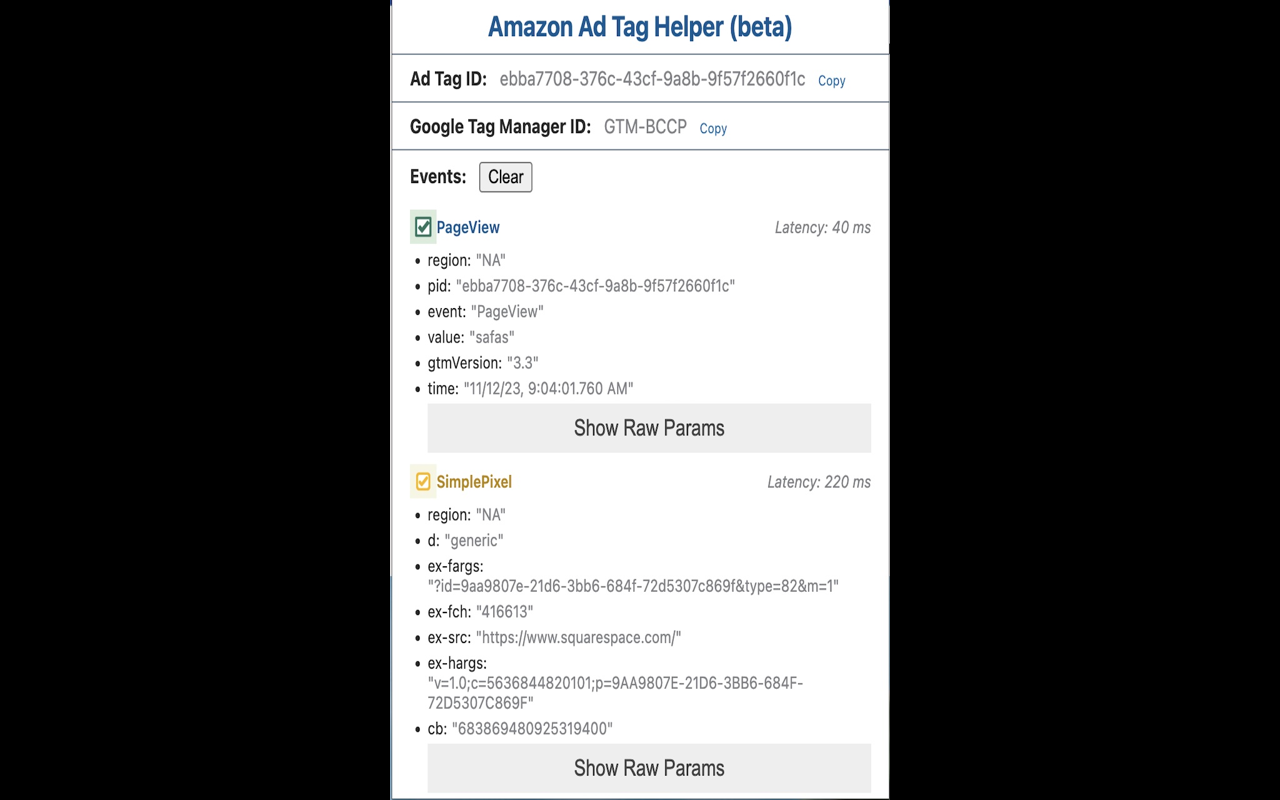 Amazon Ad Tag Helper chrome谷歌浏览器插件_扩展第1张截图