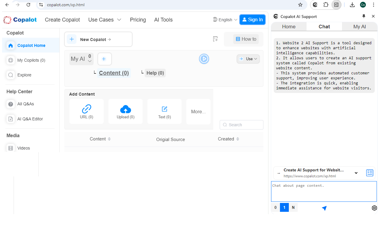 Copalot AI Support chrome谷歌浏览器插件_扩展第1张截图