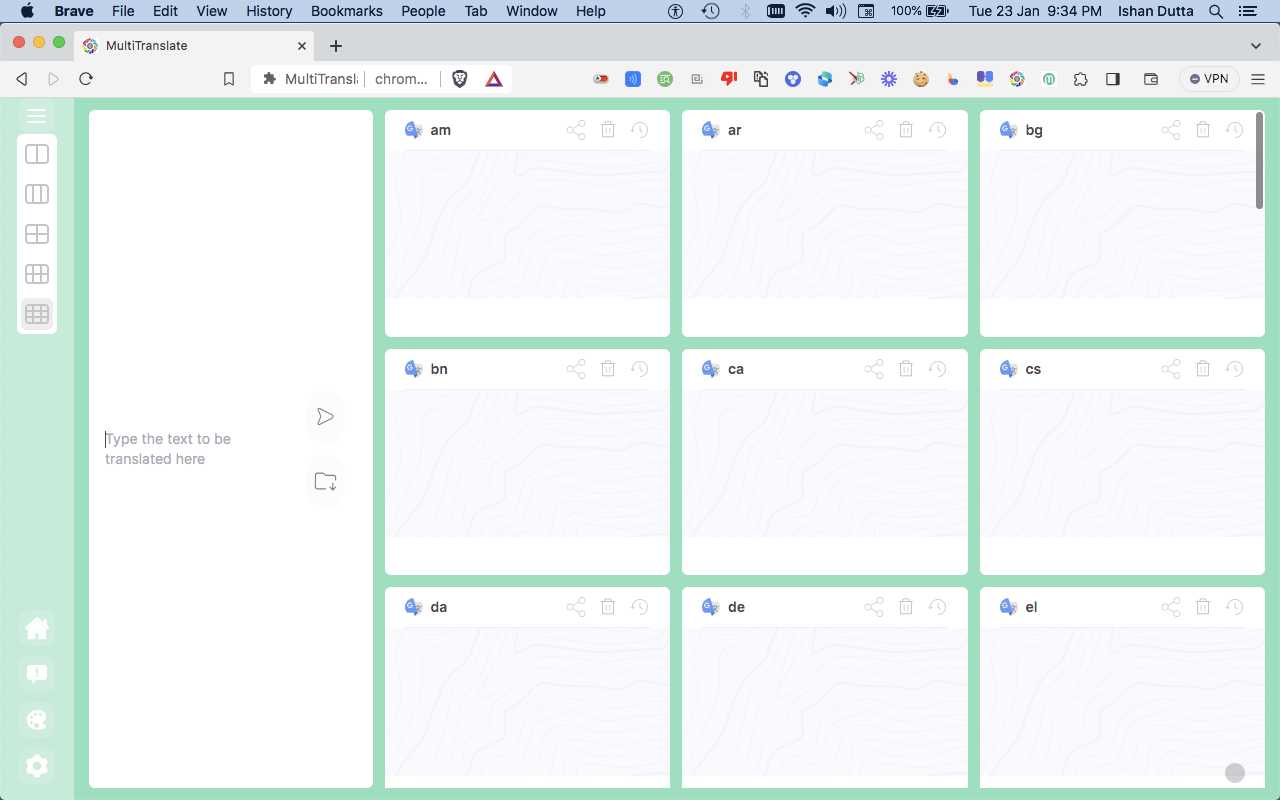 MultiTranslate：一次完成所有语言环境 chrome谷歌浏览器插件_扩展第5张截图