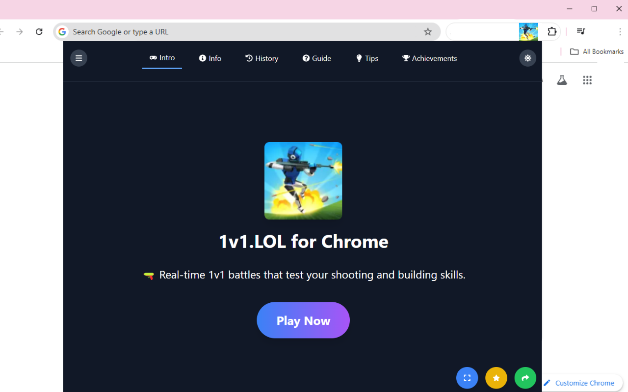 1v1.LOL for Chrome chrome谷歌浏览器插件_扩展第1张截图
