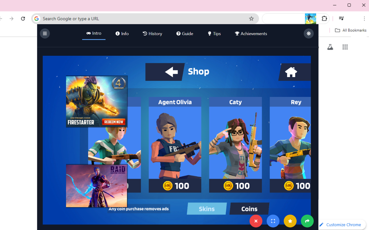 1v1.LOL for Chrome chrome谷歌浏览器插件_扩展第2张截图