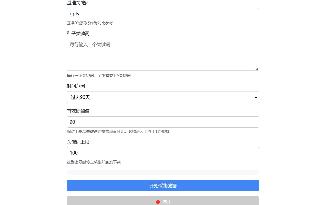 新词挖掘机 chrome谷歌浏览器插件_扩展第1张截图