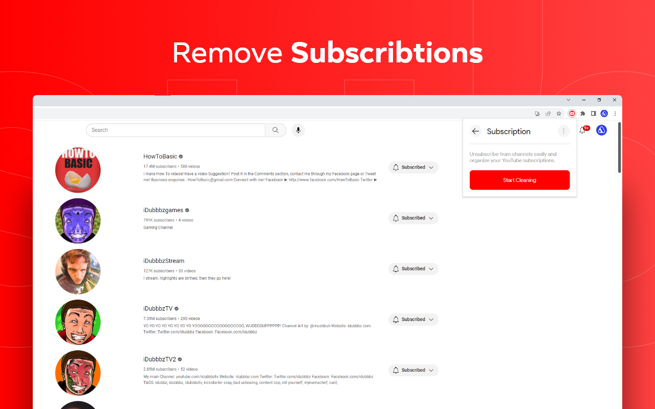 Cleanify chrome谷歌浏览器插件_扩展第1张截图