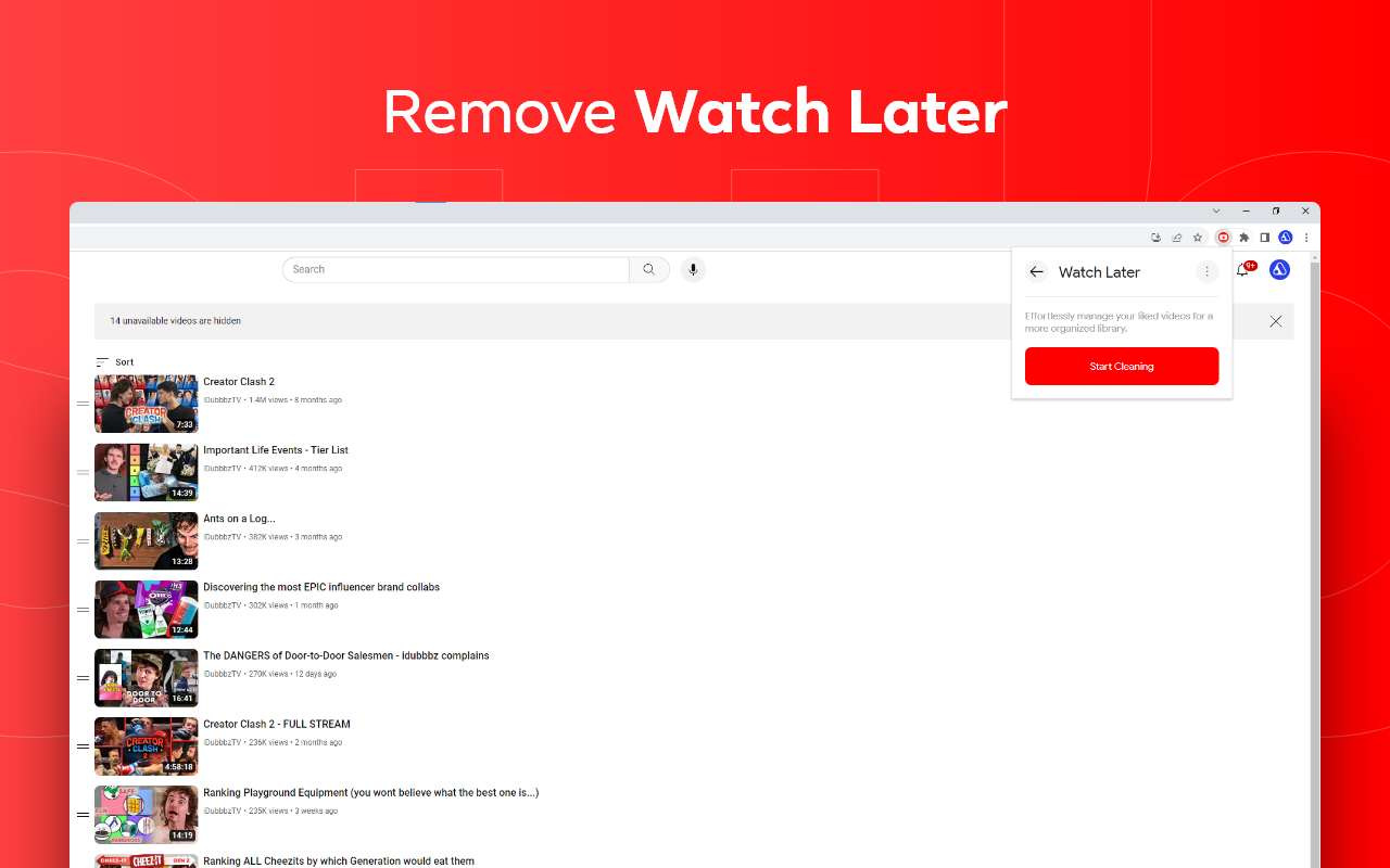 Cleanify chrome谷歌浏览器插件_扩展第2张截图