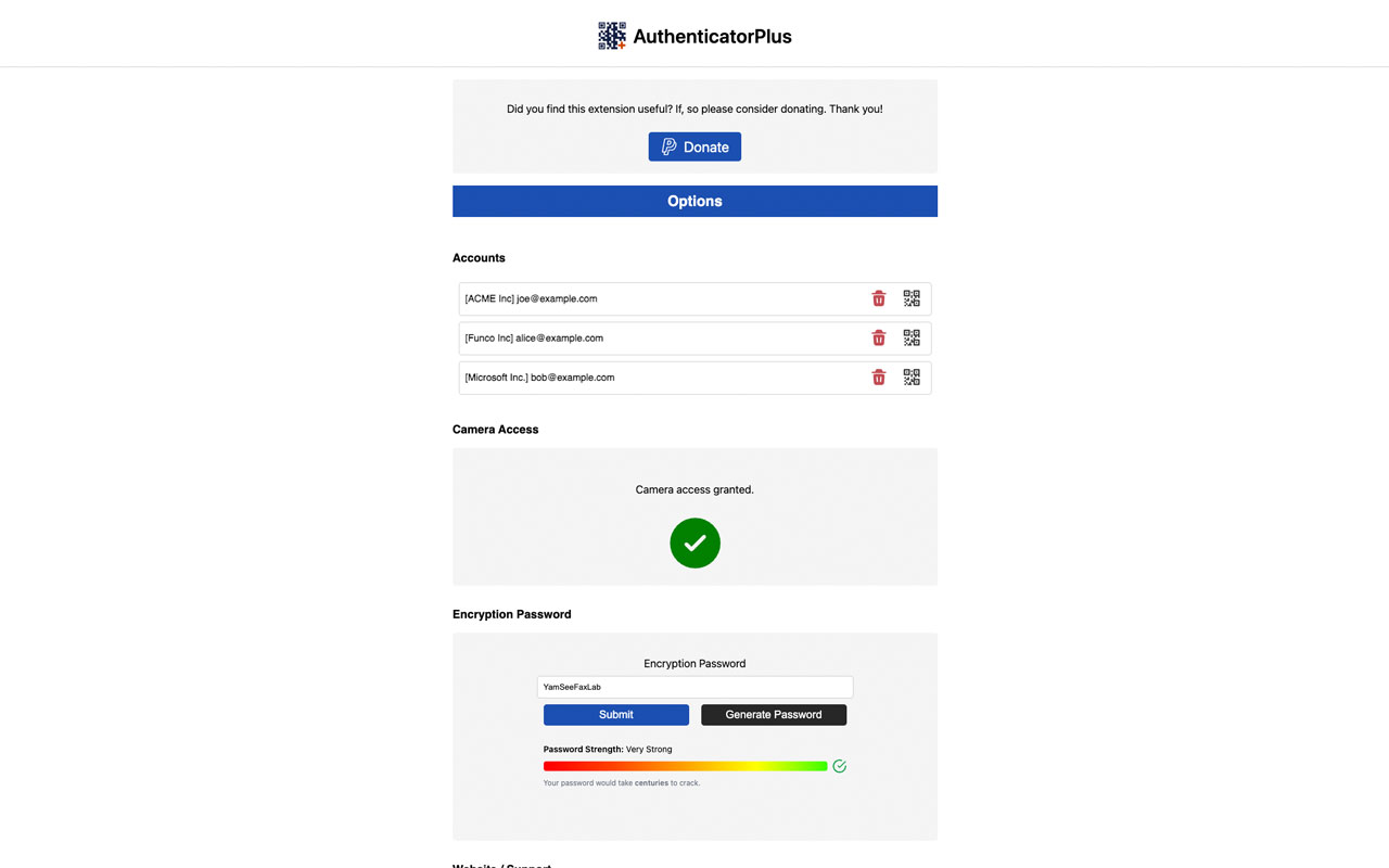 AuthenticatorPlus chrome谷歌浏览器插件_扩展第1张截图