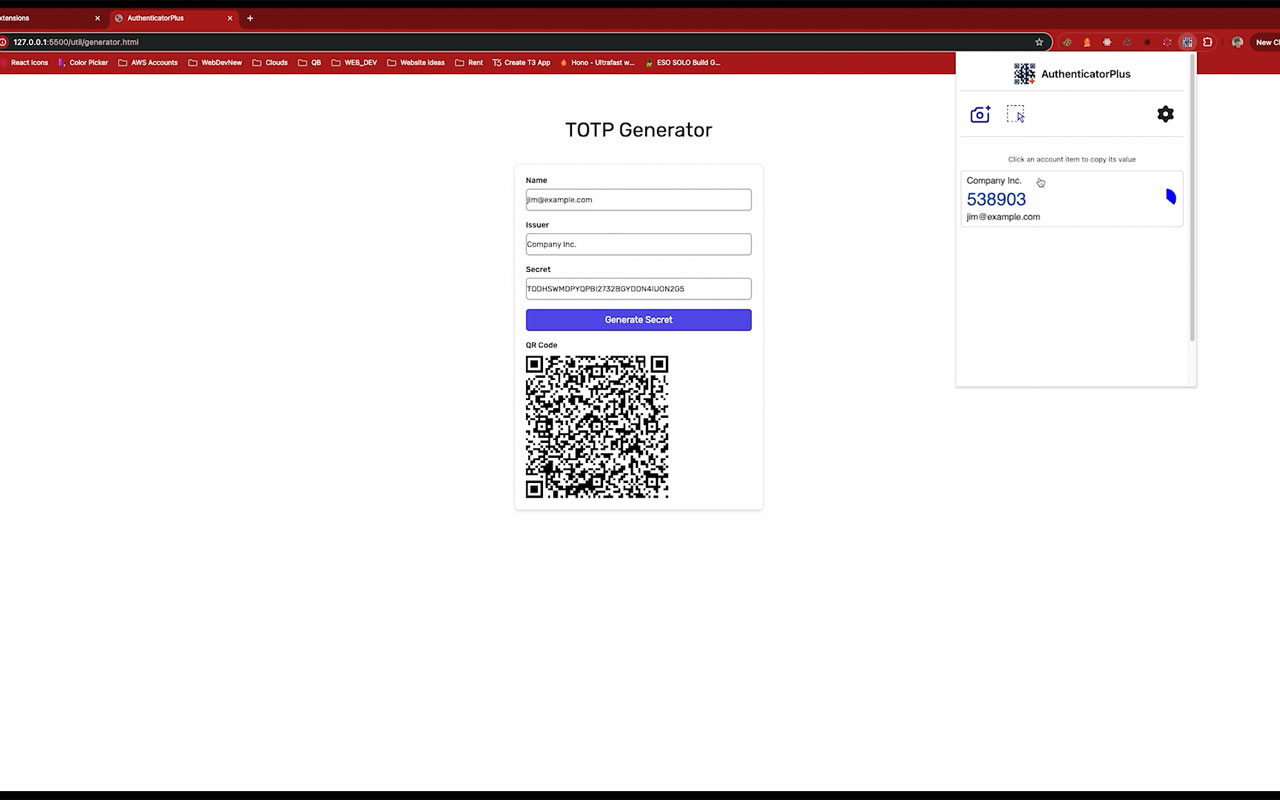 AuthenticatorPlus chrome谷歌浏览器插件_扩展第2张截图