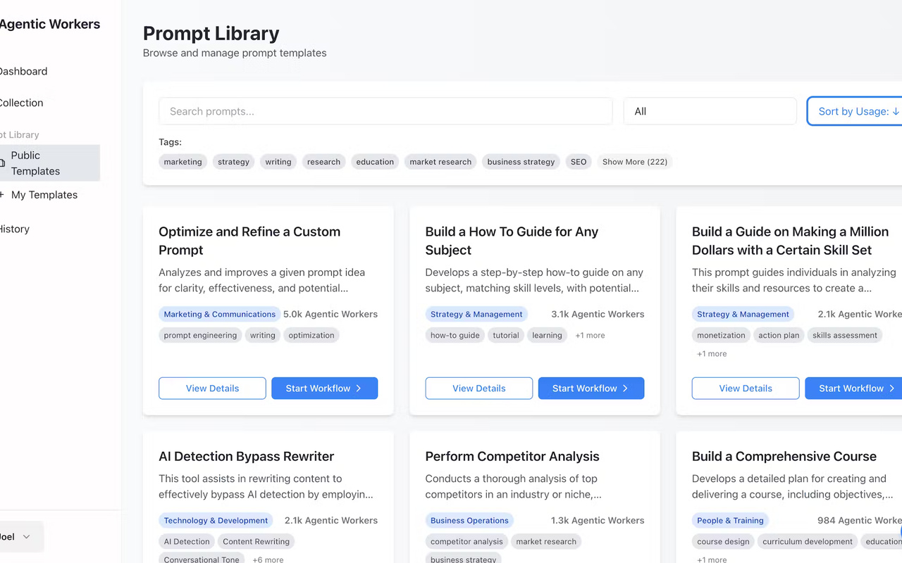 Agentic Workers chrome谷歌浏览器插件_扩展第2张截图