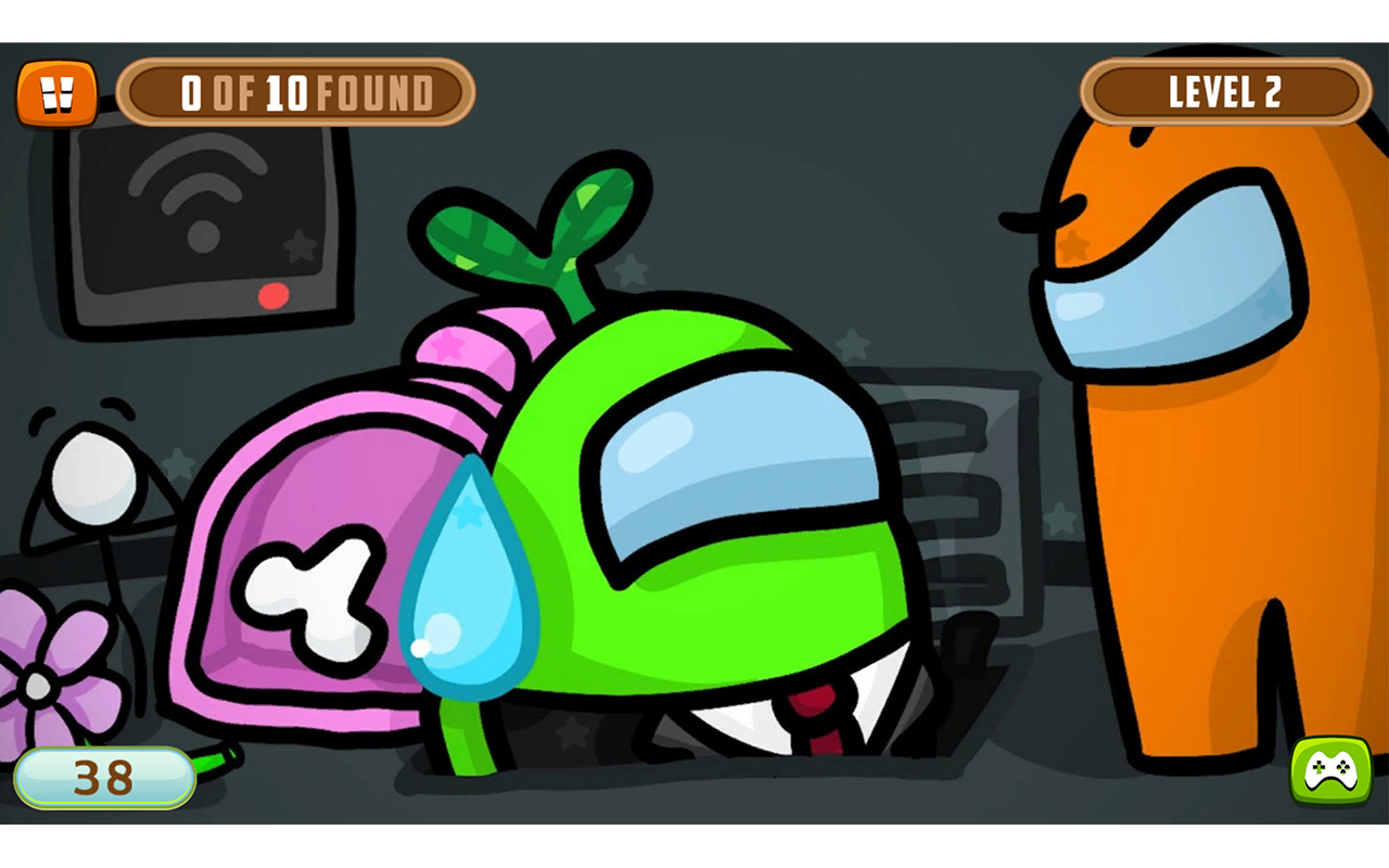 Among Us Hidden Stars chrome谷歌浏览器插件_扩展第2张截图