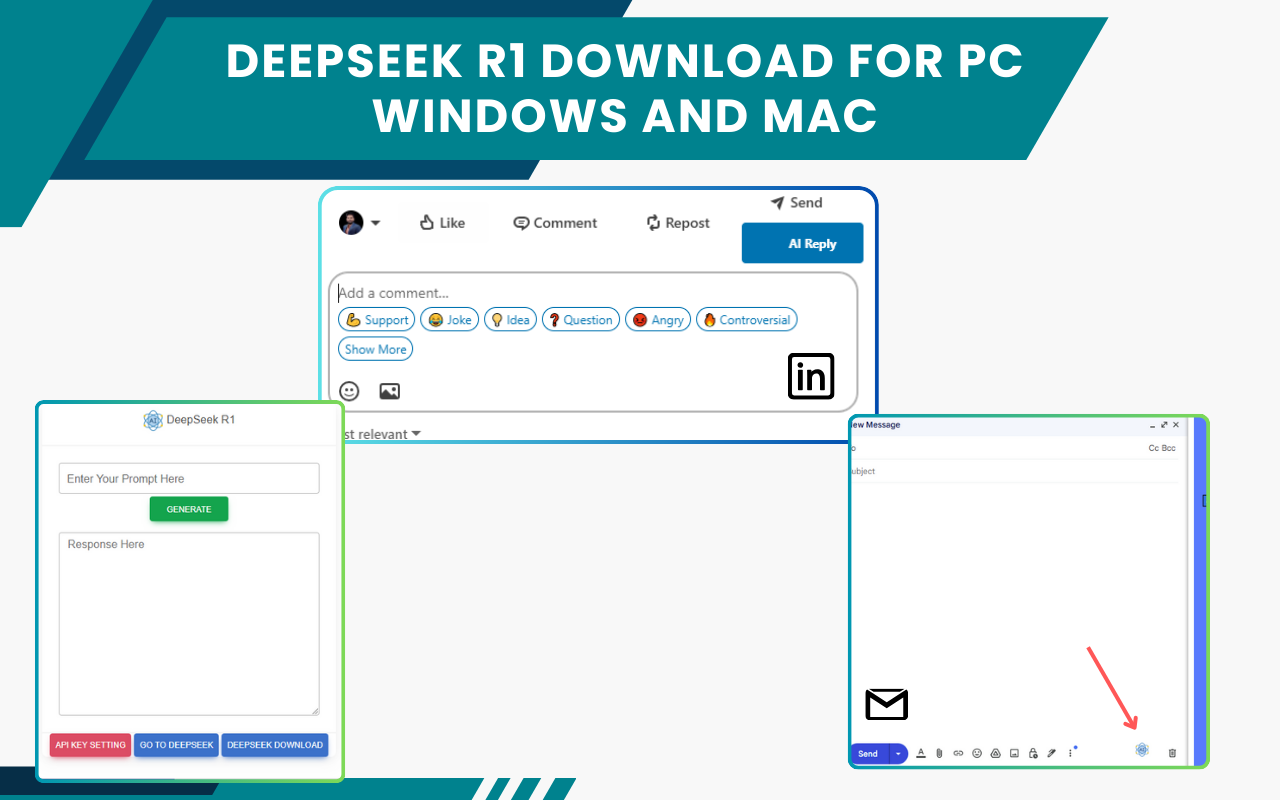 DeepSeek R1 Download For PC, Windows and Mac chrome谷歌浏览器插件_扩展第1张截图