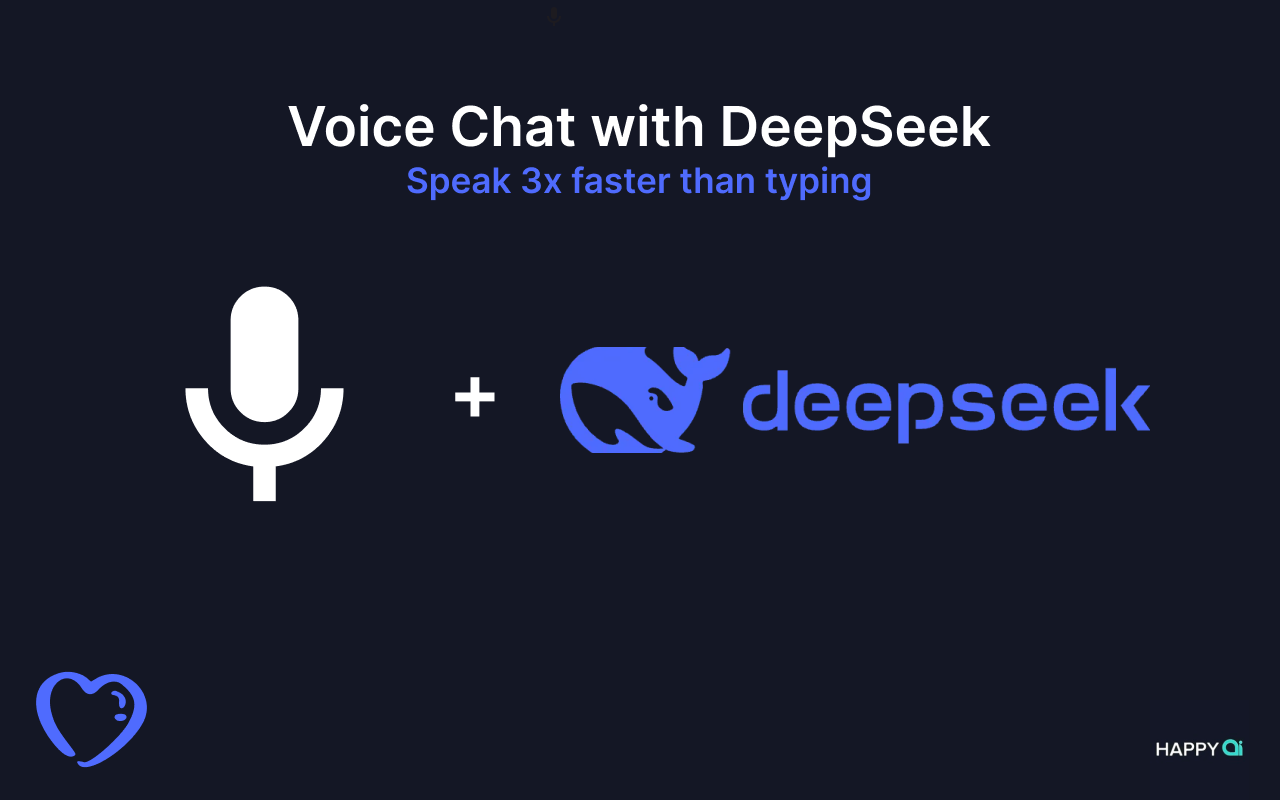 Voice To DeepSeek chrome谷歌浏览器插件_扩展第1张截图