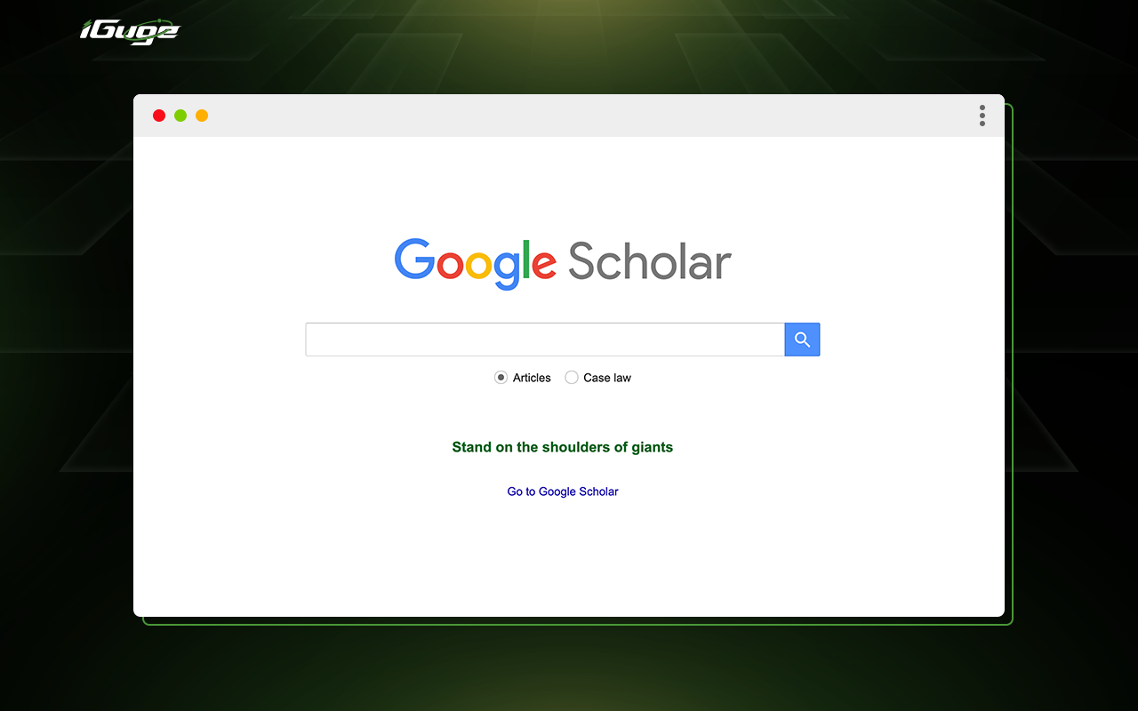 iGG谷歌学术助手 chrome谷歌浏览器插件_扩展第1张截图