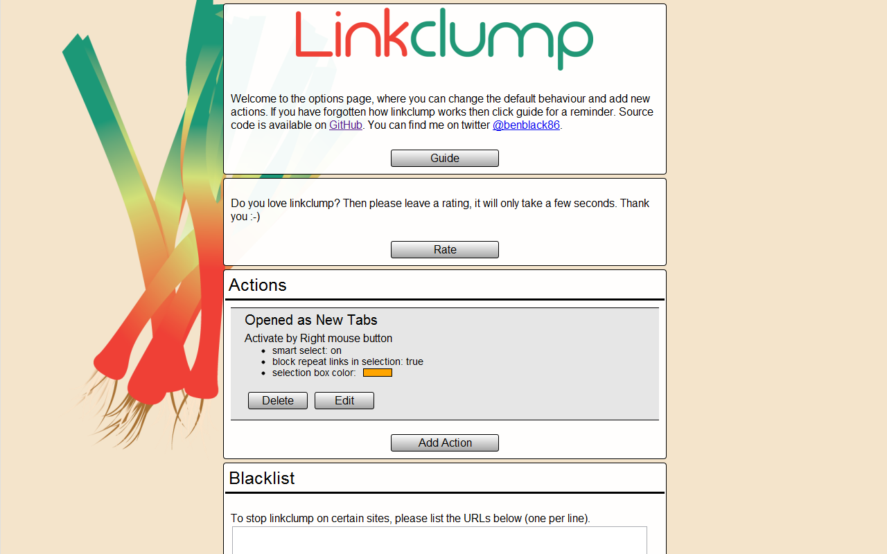 Linkclump chrome谷歌浏览器插件_扩展第4张截图