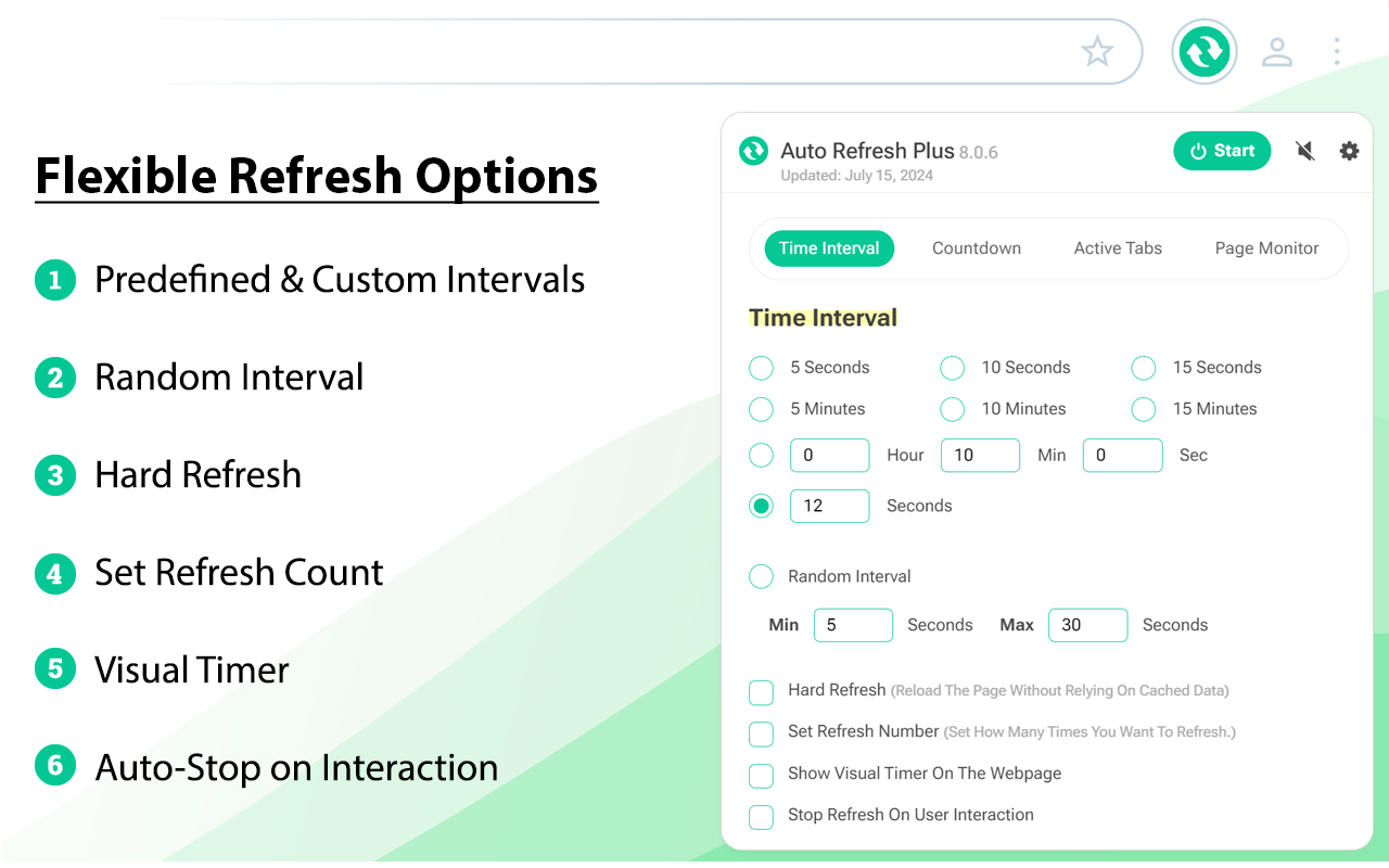 Auto Refresh Plus | Page Monitor chrome谷歌浏览器插件_扩展第5张截图