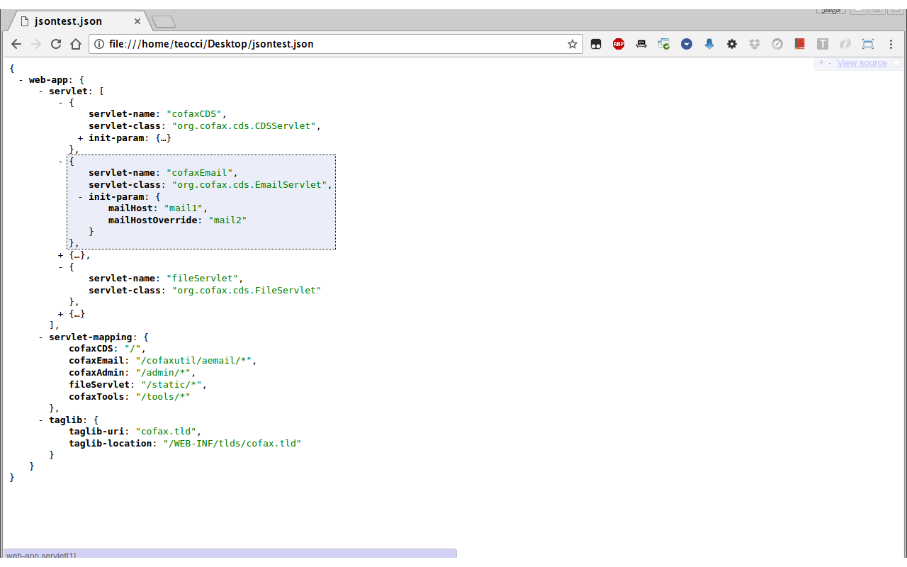 JSON Viewer chrome谷歌浏览器插件_扩展第2张截图