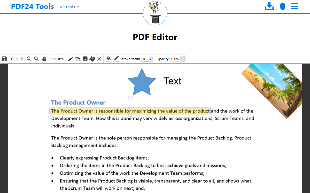 PDF24 Tools chrome谷歌浏览器插件_扩展第3张截图