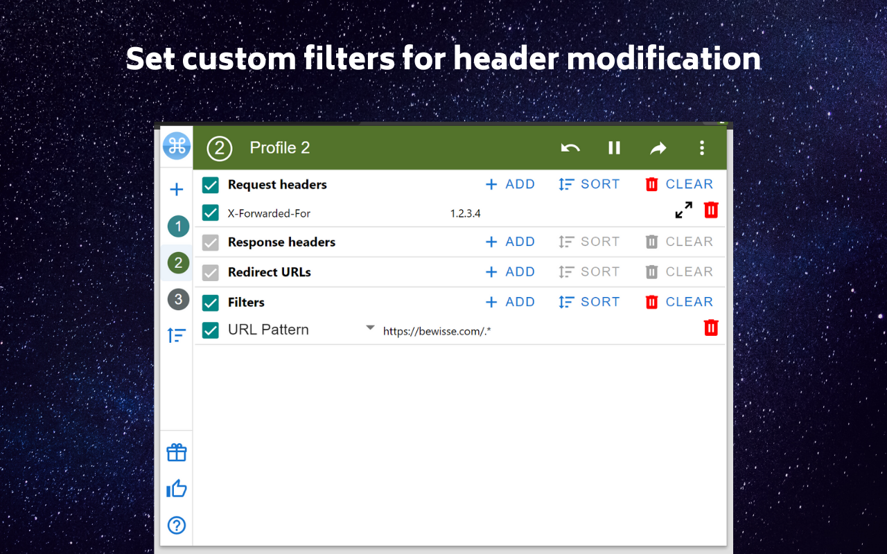 ModHeader - Modify HTTP headers chrome谷歌浏览器插件_扩展第1张截图