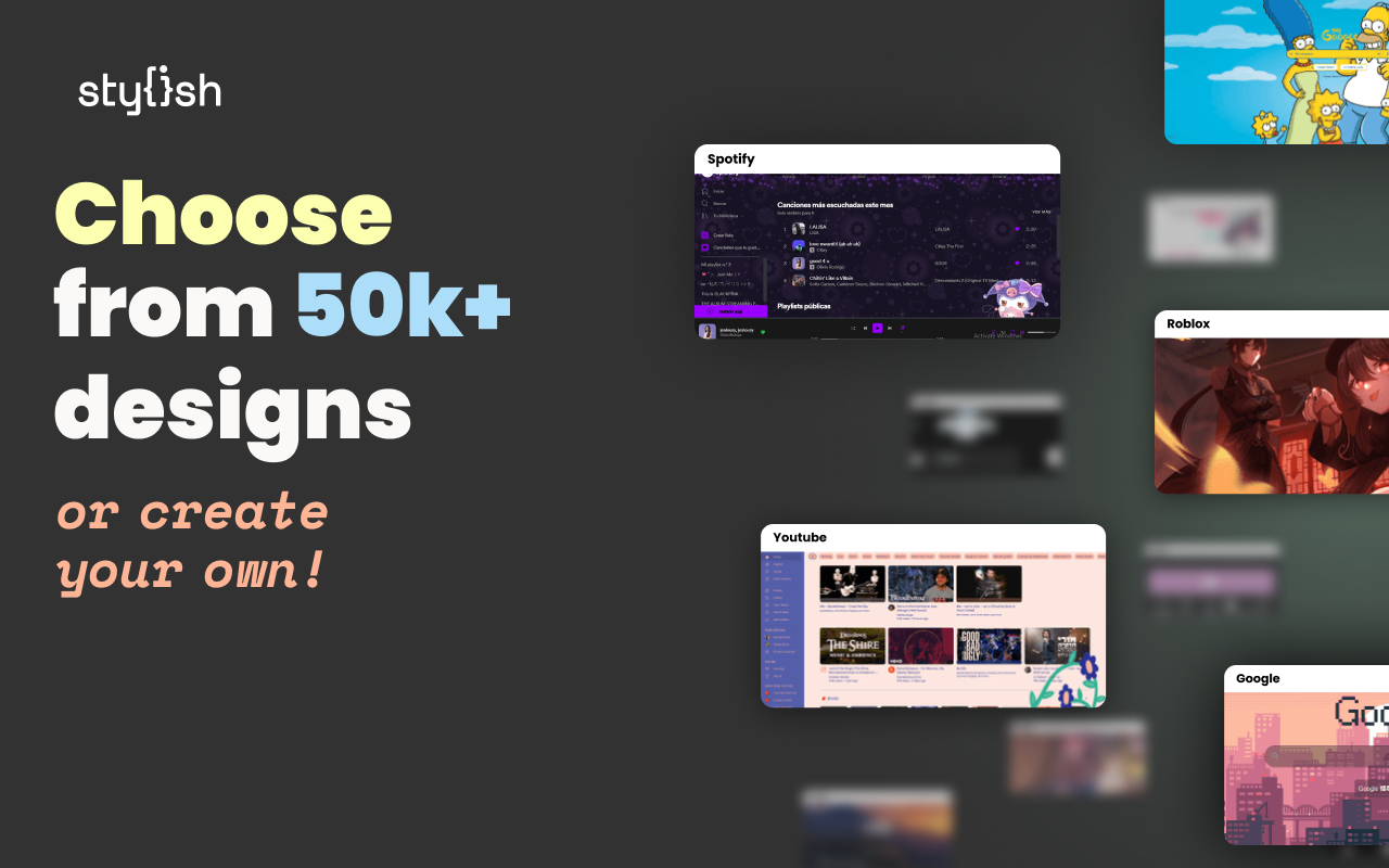 Stylish - Custom themes for any website chrome谷歌浏览器插件_扩展第1张截图