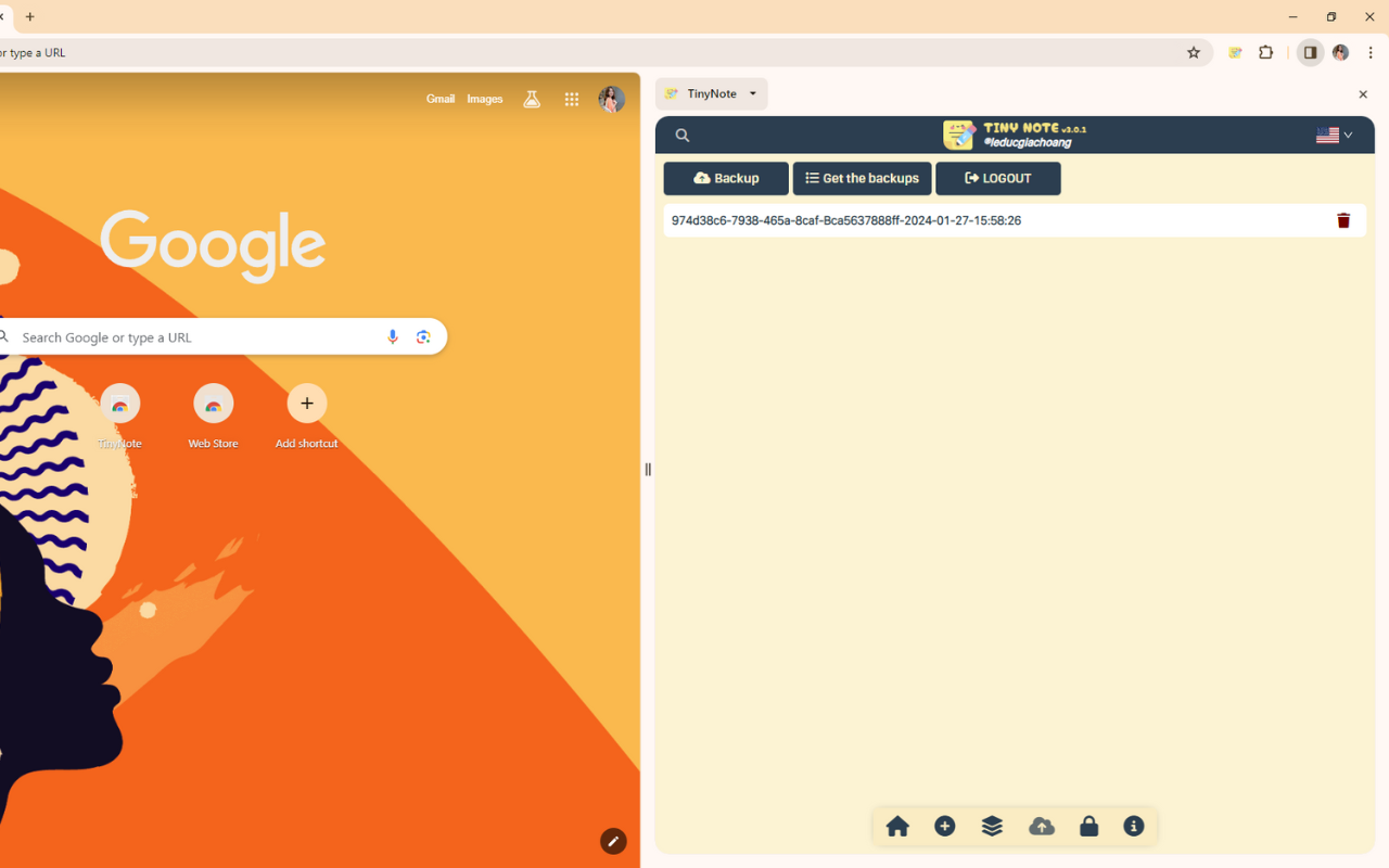 TinyNote chrome谷歌浏览器插件_扩展第2张截图