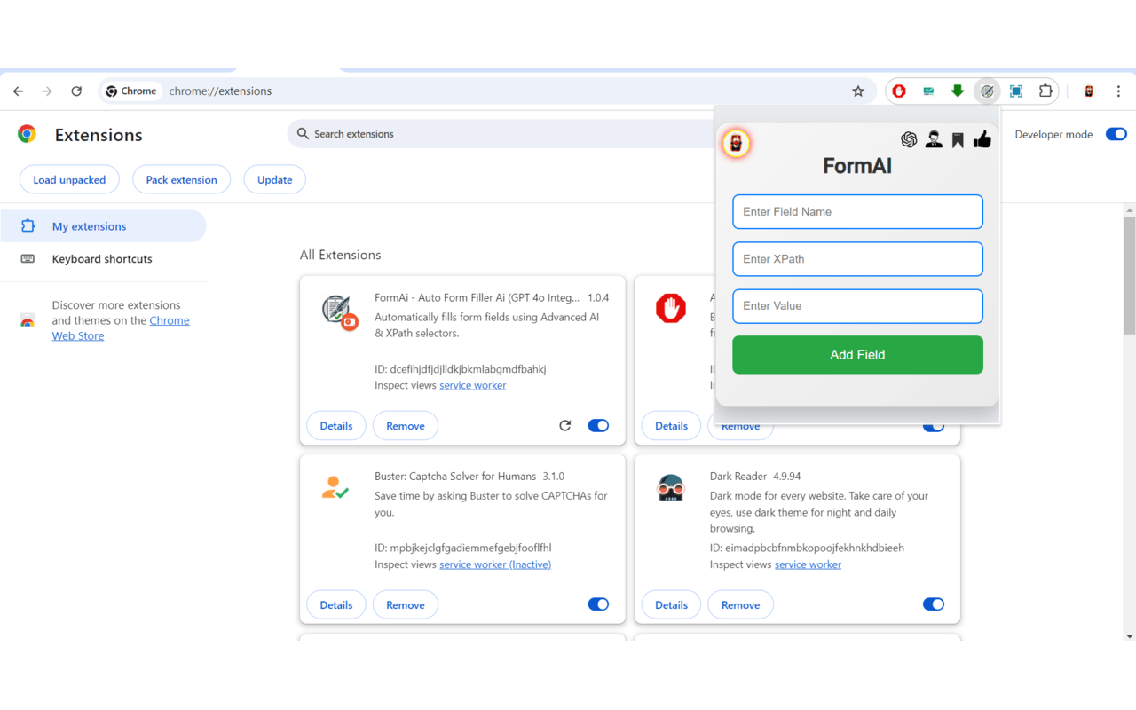 FormAI - Auto Form Filler AI (GPT 4o Integrated) chrome谷歌浏览器插件_扩展第1张截图