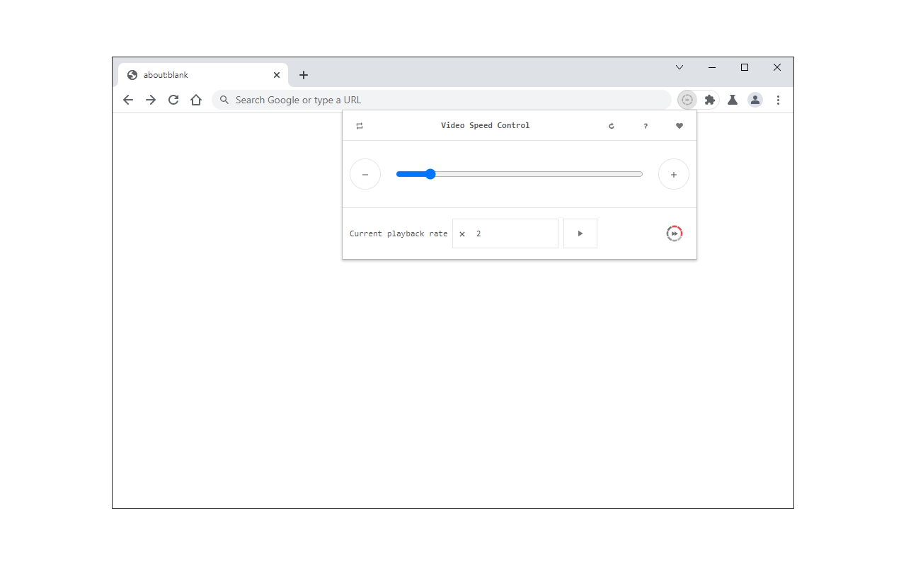 Video Speed Control chrome谷歌浏览器插件_扩展第1张截图
