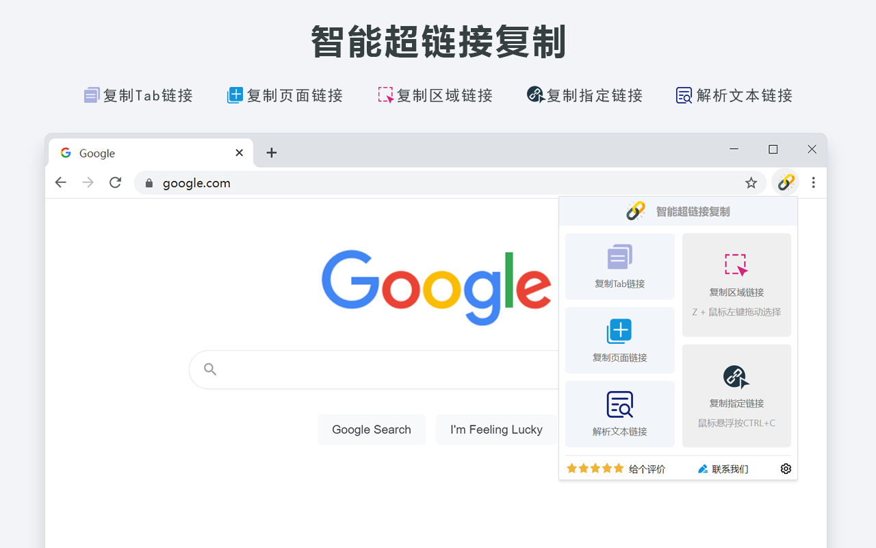 智能超链接复制 chrome谷歌浏览器插件_扩展第2张截图