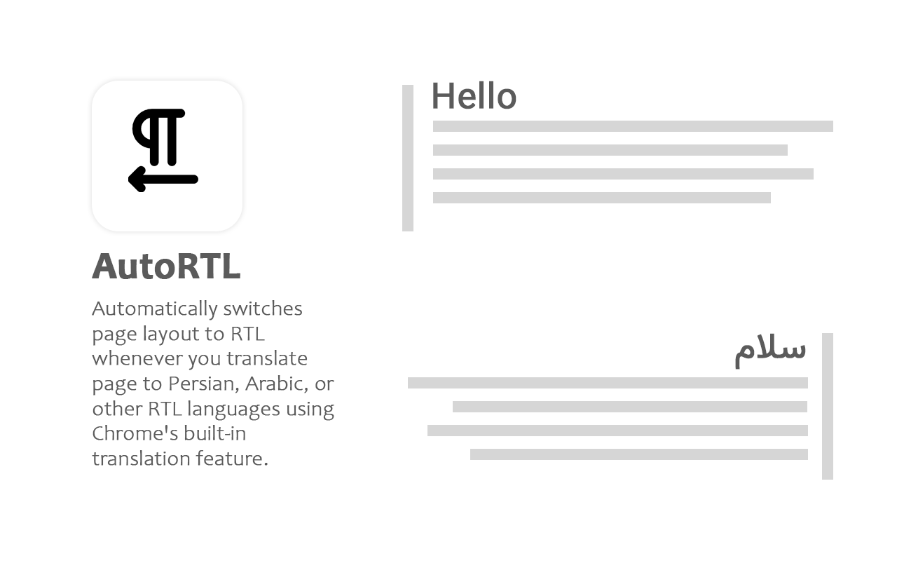 Auto RTL chrome谷歌浏览器插件_扩展第2张截图