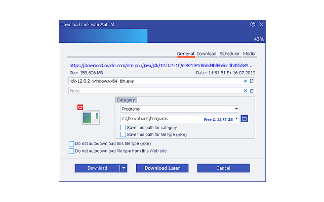 Download with Ant Download Manager chrome谷歌浏览器插件_扩展第4张截图