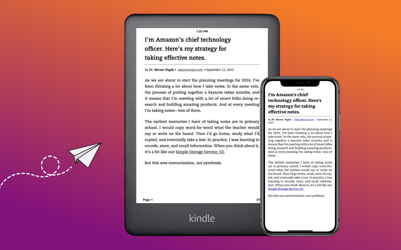 适用于 Google Chrome™ 的 Send to Kindle chrome谷歌浏览器插件_扩展第1张截图