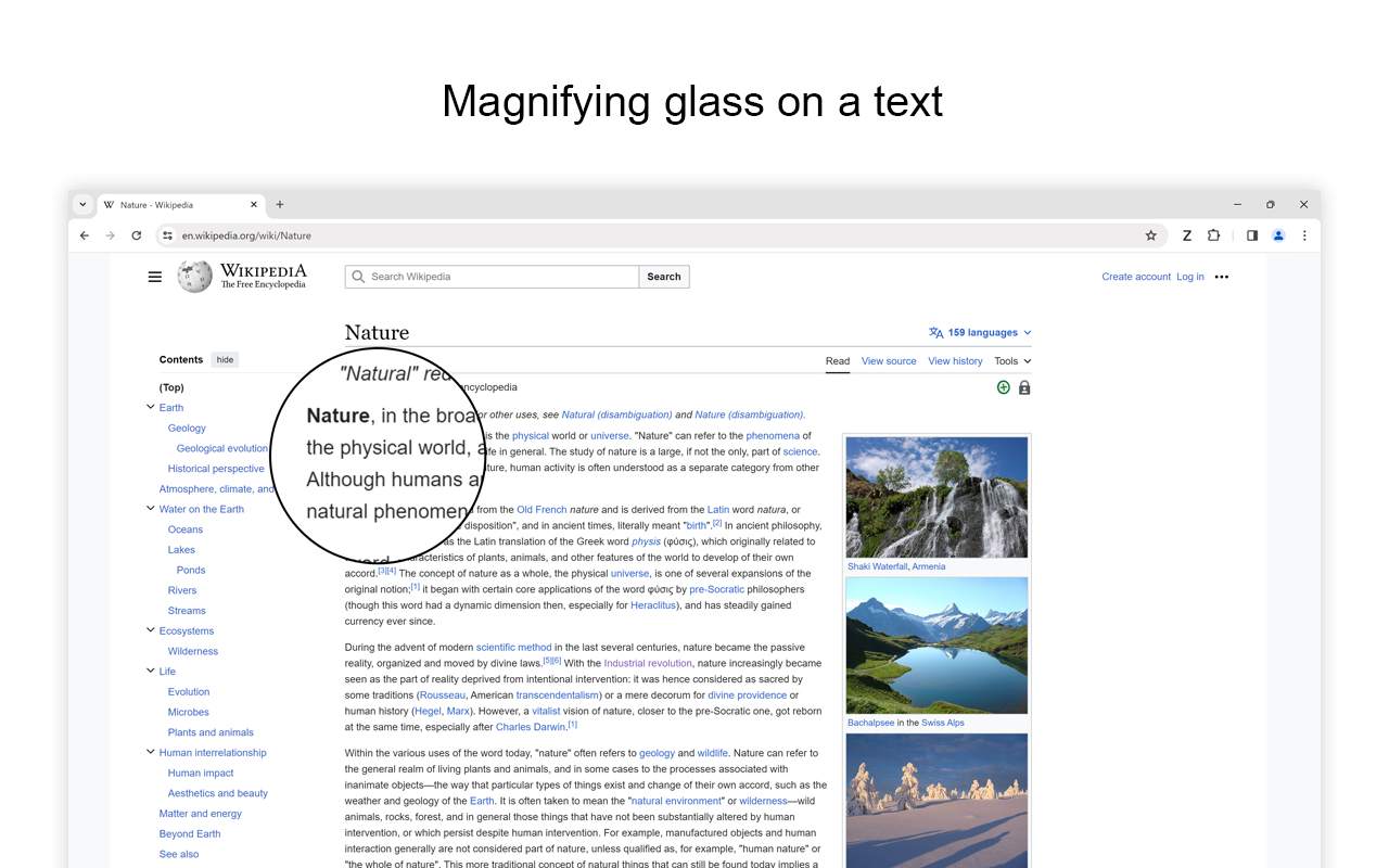 缩放 for Google Chrome chrome谷歌浏览器插件_扩展第1张截图