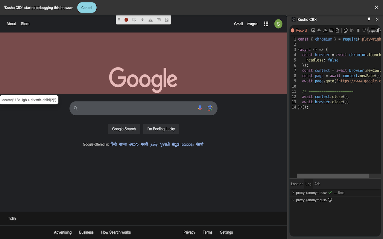KushoAI UI Recorder chrome谷歌浏览器插件_扩展第1张截图