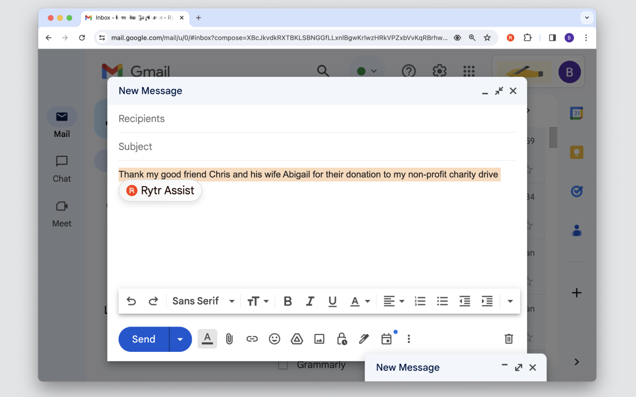 Rytr - AI powered writing assistant chrome谷歌浏览器插件_扩展第3张截图