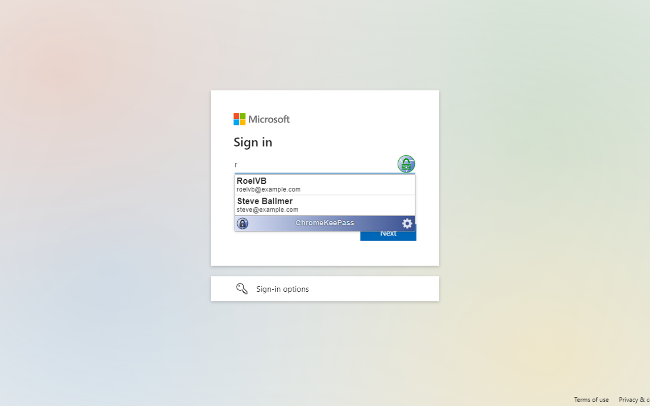 ChromeKeePass chrome谷歌浏览器插件_扩展第1张截图