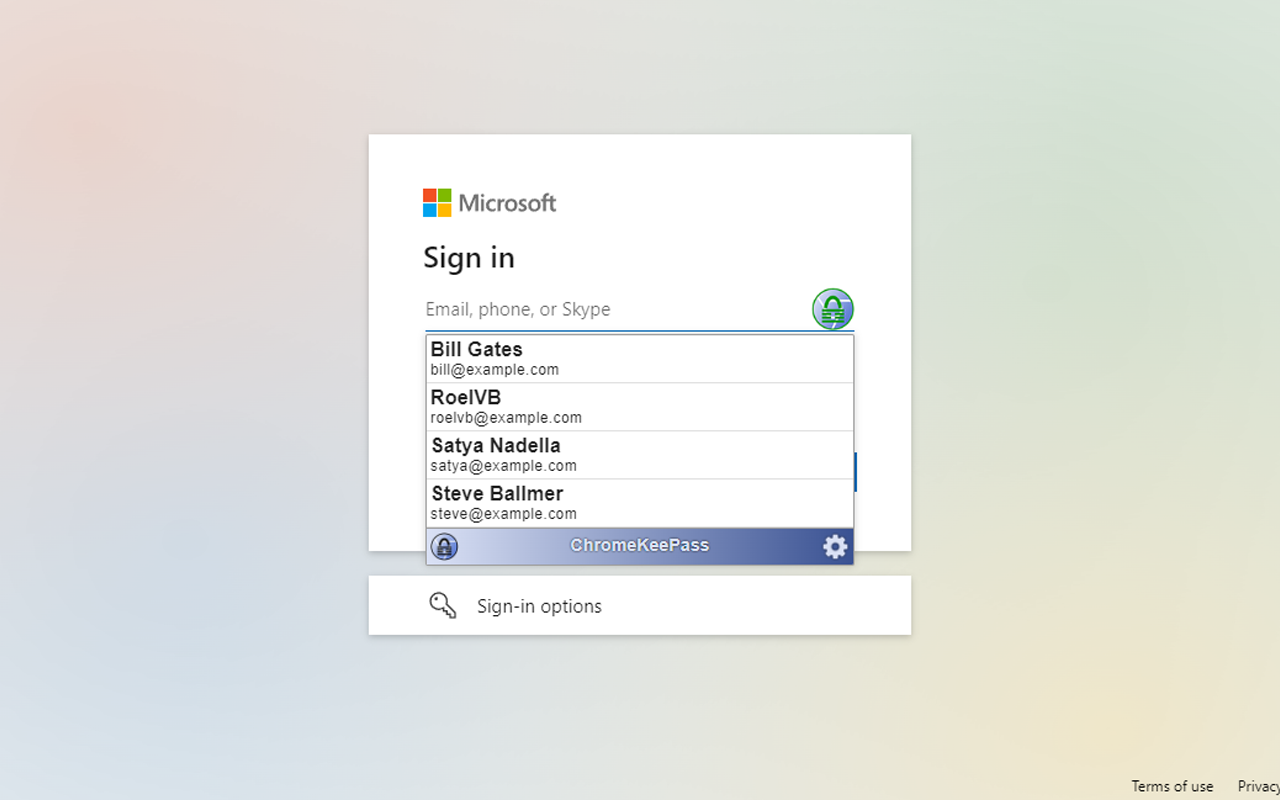 ChromeKeePass chrome谷歌浏览器插件_扩展第2张截图