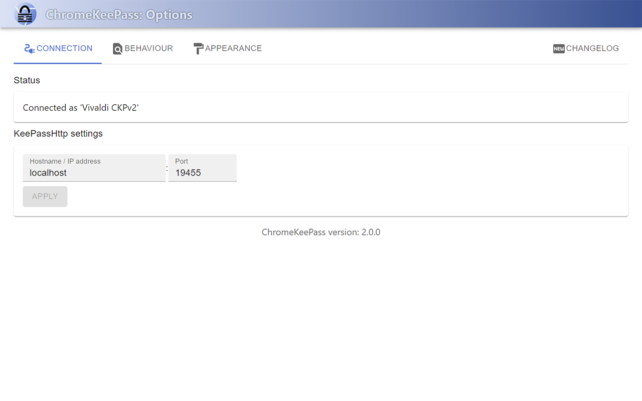 ChromeKeePass chrome谷歌浏览器插件_扩展第4张截图