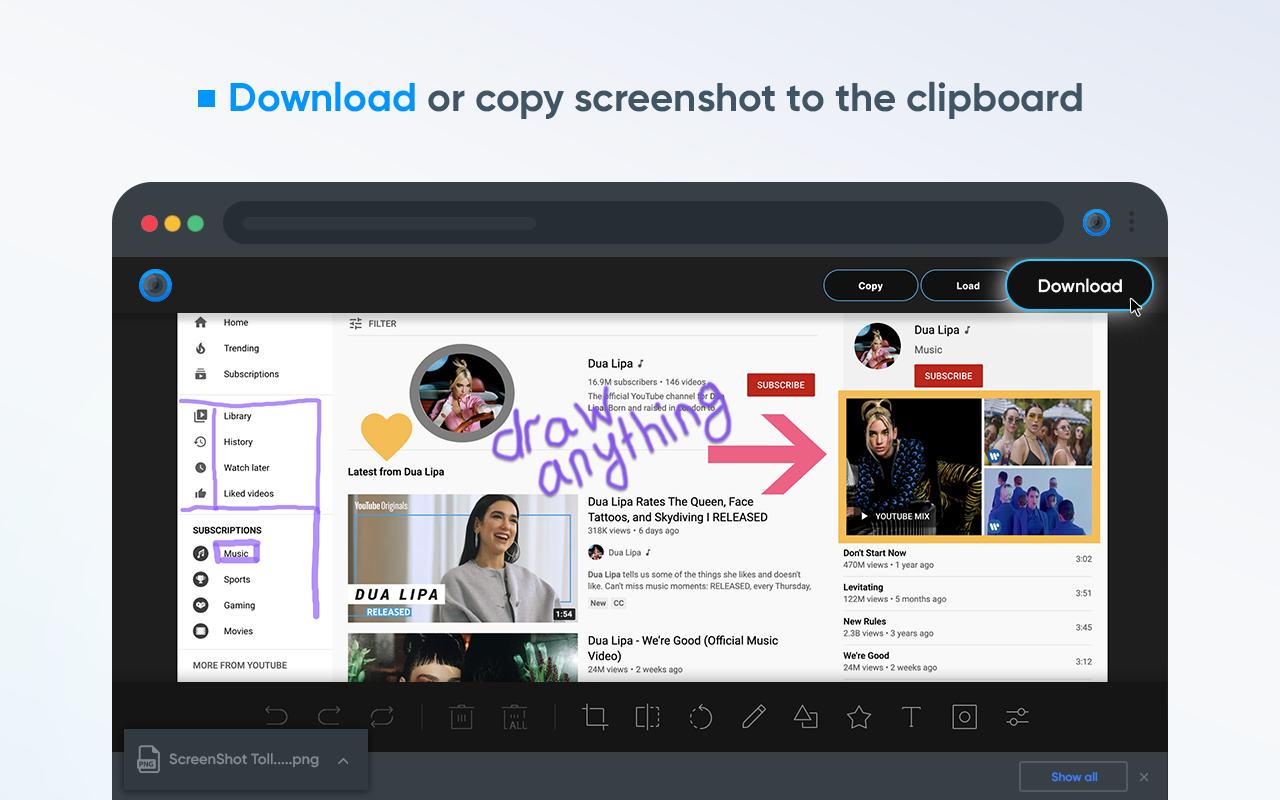 Screenshot Tool - 截屏和屏幕视频录制器 chrome谷歌浏览器插件_扩展第1张截图
