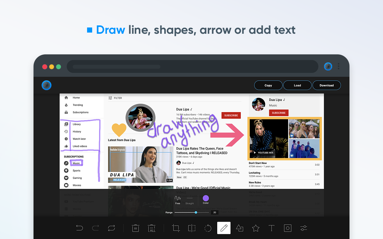 Screenshot Tool - 截屏和屏幕视频录制器 chrome谷歌浏览器插件_扩展第2张截图