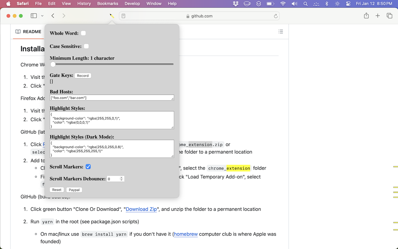 Selection Highlighter chrome谷歌浏览器插件_扩展第1张截图