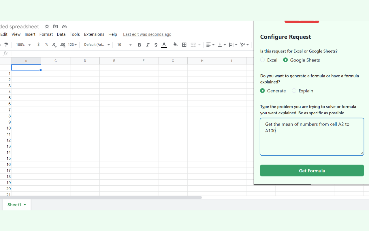 AI Excel Bot : ChatGPT Excel Assistant chrome谷歌浏览器插件_扩展第1张截图