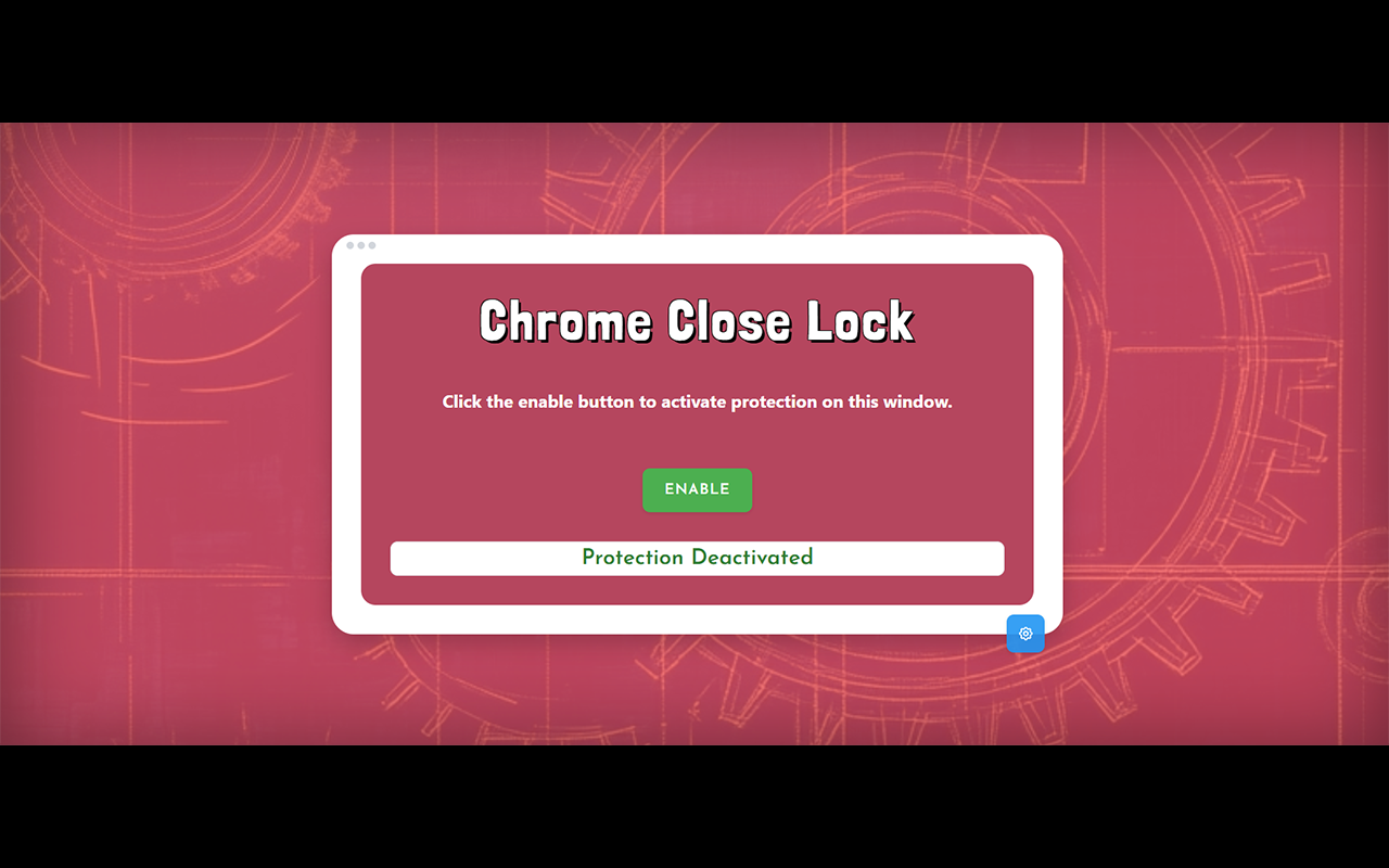 Chrome Close Lock chrome谷歌浏览器插件_扩展第2张截图