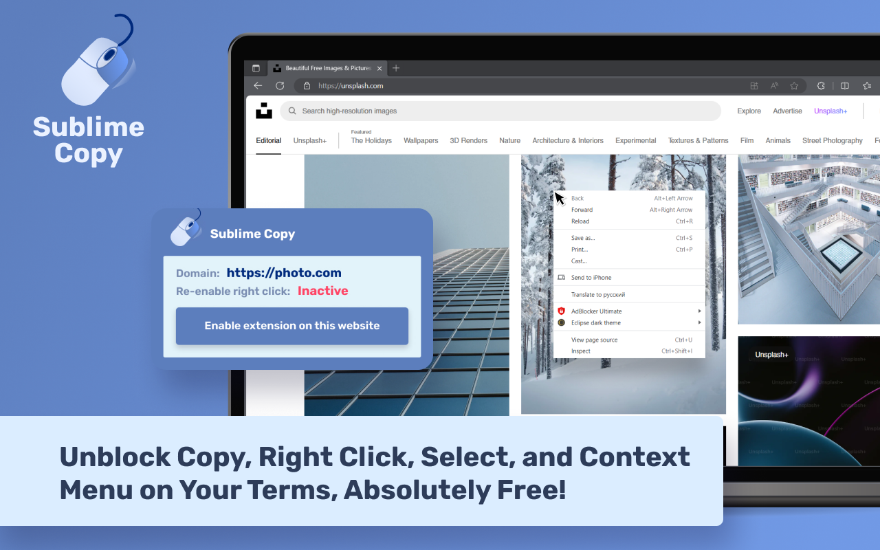 Sublime Copy chrome谷歌浏览器插件_扩展第1张截图