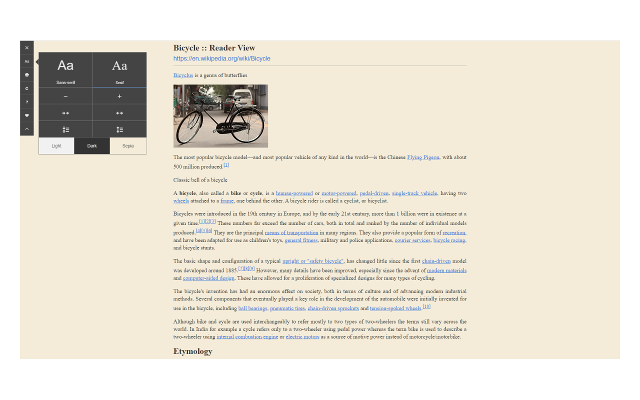 Reader View chrome谷歌浏览器插件_扩展第3张截图