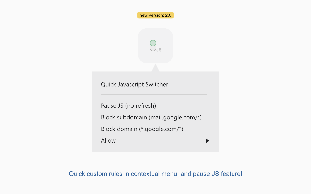Quick Javascript Switcher chrome谷歌浏览器插件_扩展第3张截图