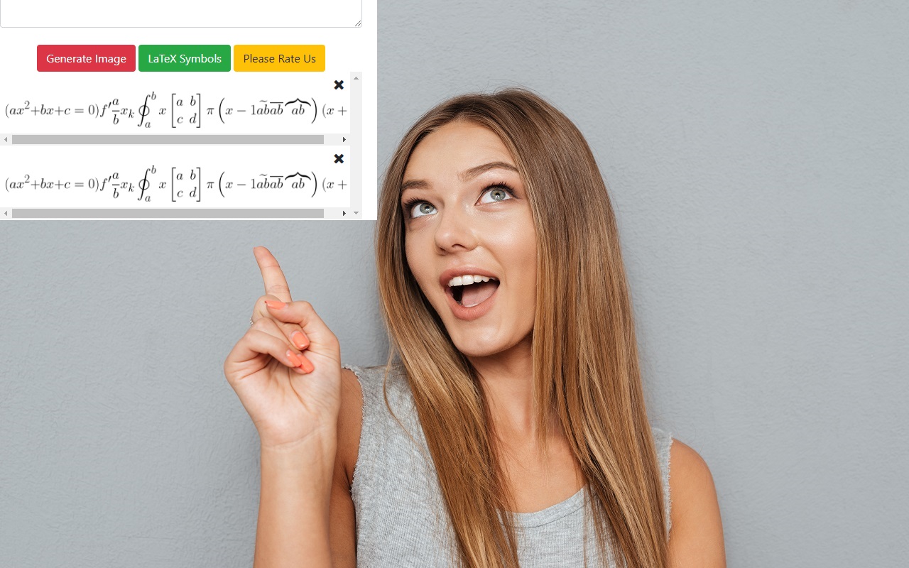 适用于Google Chrome™的Latex数学公式 chrome谷歌浏览器插件_扩展第1张截图