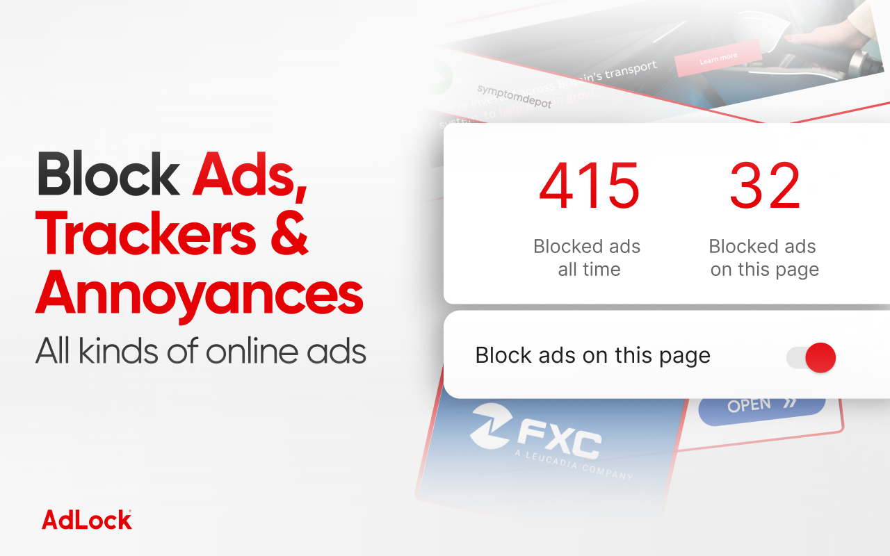 AdLock: Free Adblocker & Privacy Protection chrome谷歌浏览器插件_扩展第4张截图