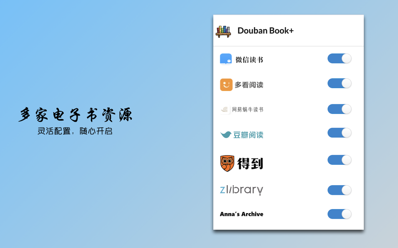 Douban Book+ chrome谷歌浏览器插件_扩展第2张截图