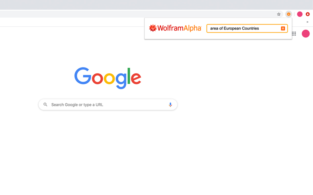 Wolfram|Alpha (Official) chrome谷歌浏览器插件_扩展第3张截图