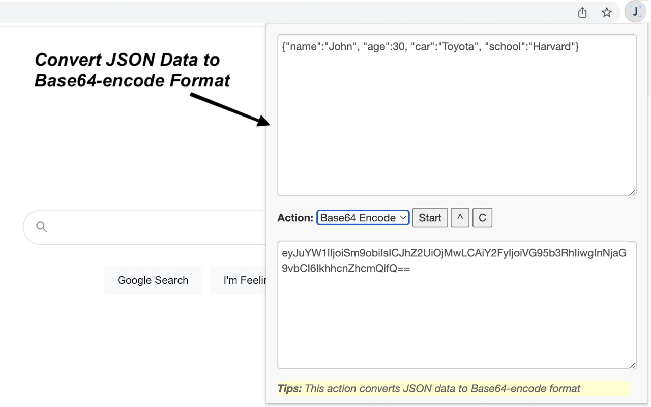 JSON Tools chrome谷歌浏览器插件_扩展第5张截图
