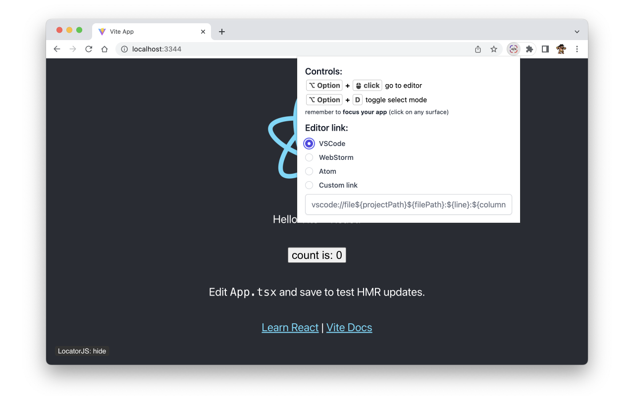 LocatorJS chrome谷歌浏览器插件_扩展第1张截图